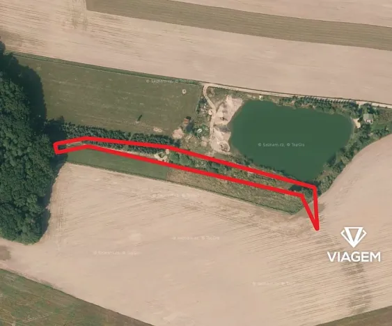 Prodej podílu pole, Čestice, 1330 m2