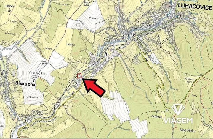 Prodej podílu komerčního pozemku, Luhačovice, 92 m2