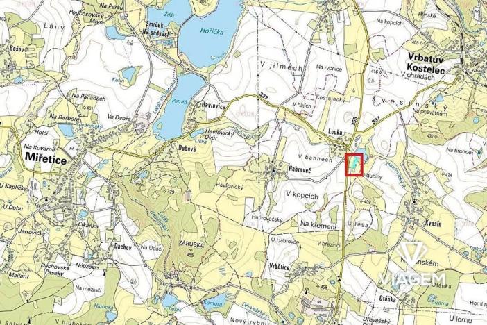 Prodej podílu pole, Vrbatův Kostelec, 2043 m2