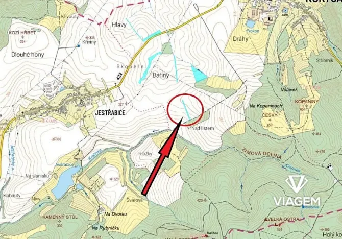 Prodej podílu pole, Koryčany, 564 m2