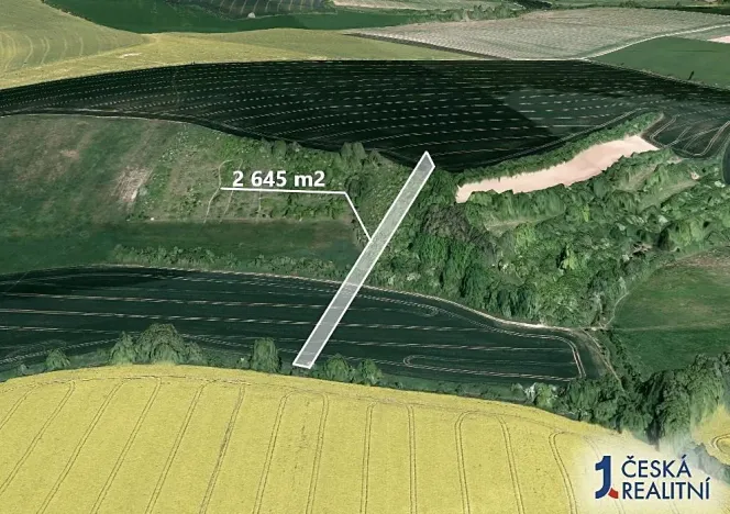 Prodej podílu pole, Šelešovice, 991 m2