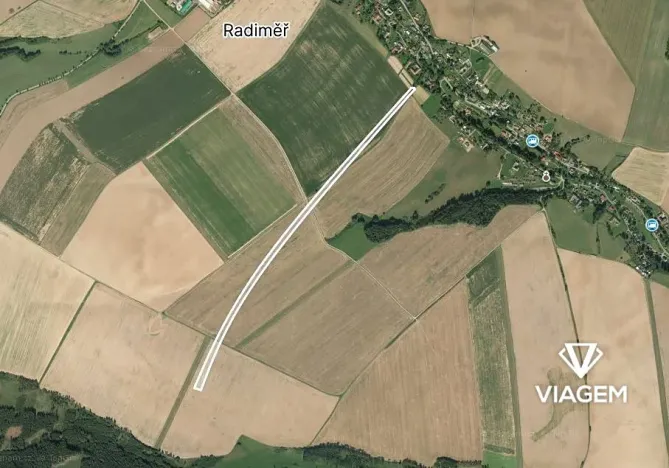 Prodej podílu pole, Radiměř, 1918 m2