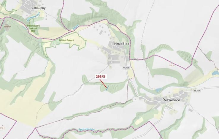 Dražba pozemku, Ivančice, 789 m2