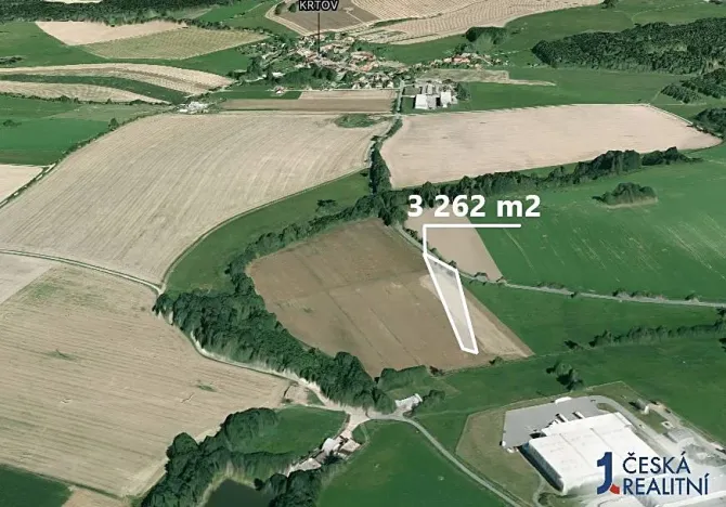 Prodej podílu pole, Choustník, 815 m2