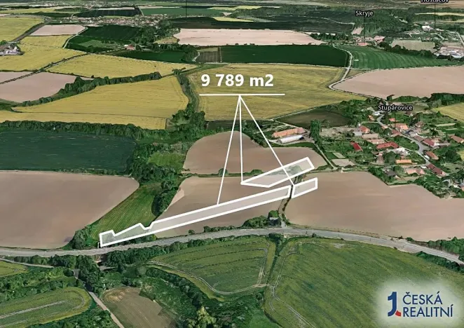 Prodej podílu pole, Golčův Jeníkov, 3263 m2