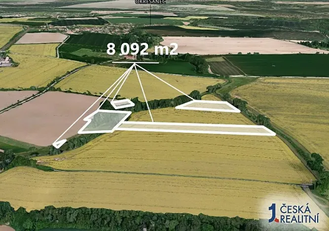 Prodej podílu pole, Golčův Jeníkov, 2697 m2