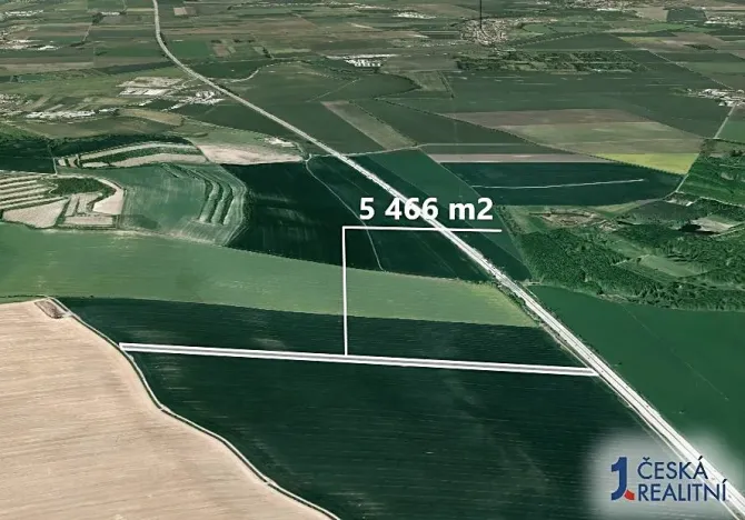 Prodej podílu pole, Nosislav, 1366 m2