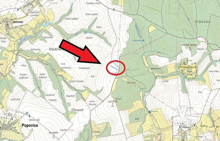 Prodej pole, Mistřice, 3700 m2