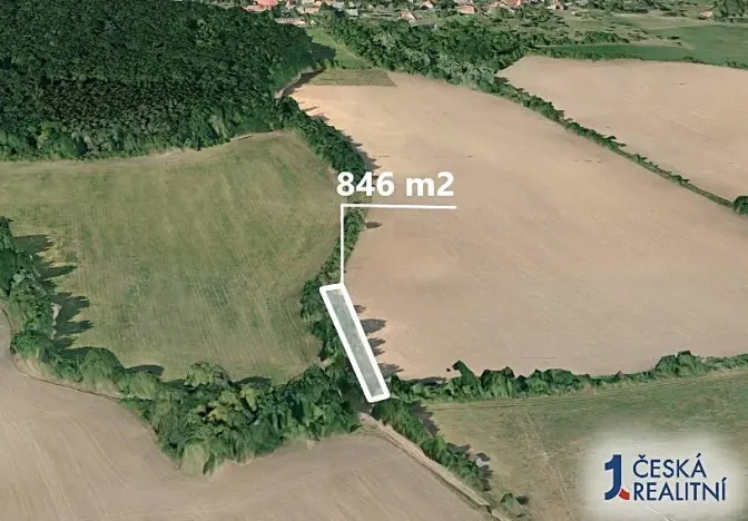 Prodej podílu pole, Dětenice, 634 m2