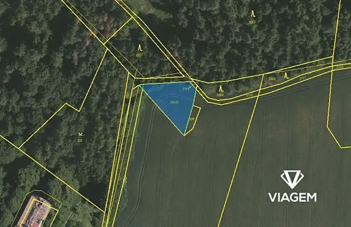 Prodej pole, Mezno, 808 m2