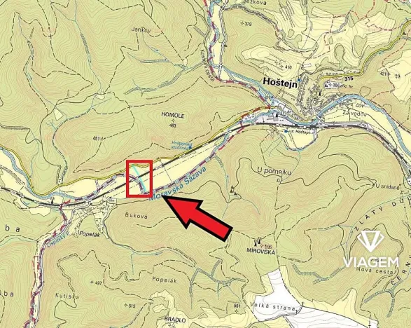 Prodej podílu pole, Tatenice, 1460 m2