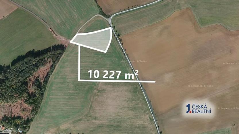 Prodej podílu pole, Radějovice, 3571 m2