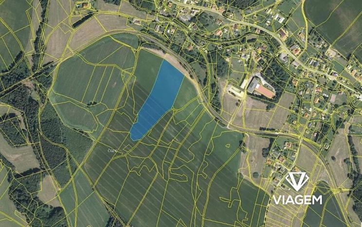 Prodej podílu pole, Pustá Kamenice, 6430 m2