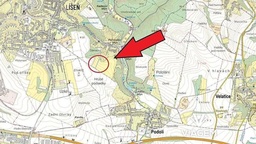 Prodej podílu pole, Brno, 407 m2