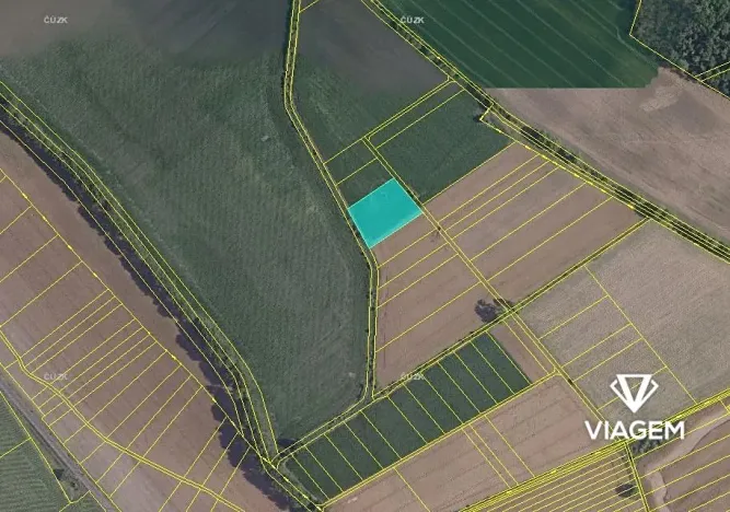 Prodej podílu pole, Malý Újezd, 593 m2