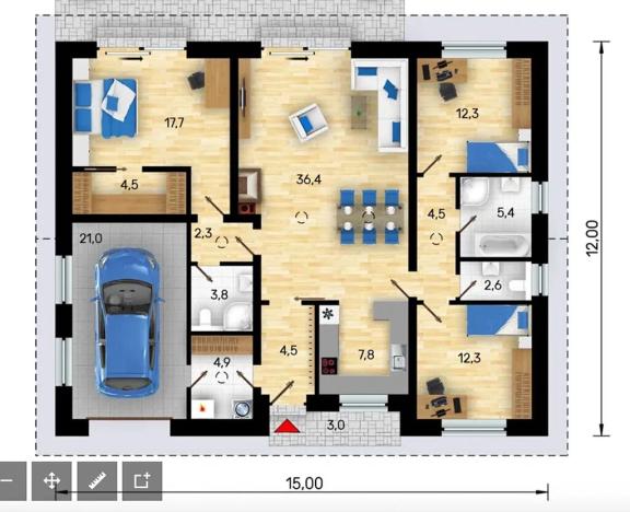 Prodej pozemku pro bydlení, Horka nad Moravou, Skrbeňská, 1294 m2