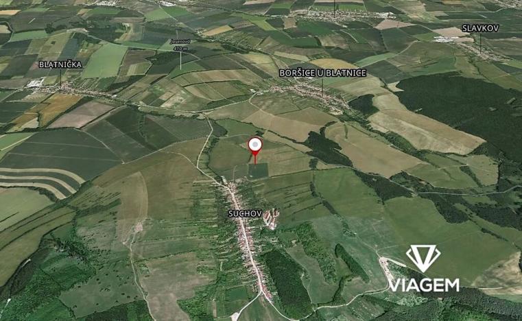 Prodej podílu pole, Suchov, 1236 m2