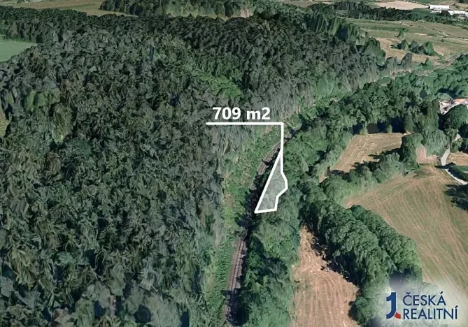 Prodej pole, Bítovčice, 709 m2