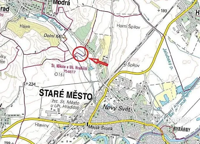 Prodej pole, Jalubí, 5899 m2