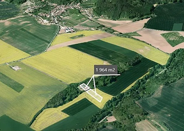 Prodej pole, Všechovice, 1964 m2