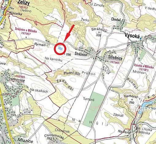 Prodej pole, Vysoká, 13847 m2