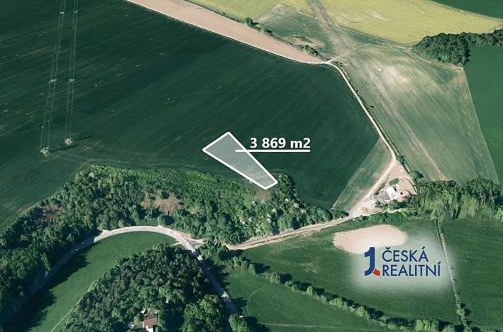 Prodej podílu pole, Čebín, 967 m2