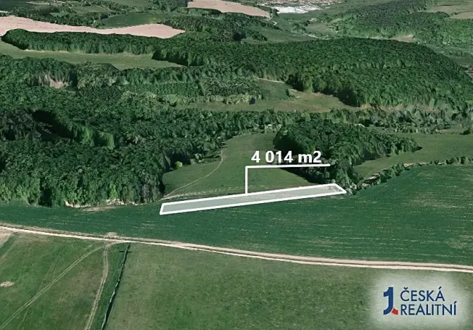 Prodej podílu pole, Biskupice, 1003 m2