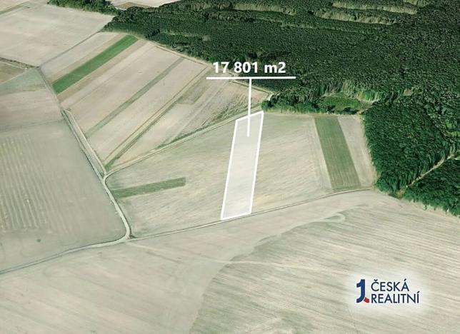 Prodej podílu pole, Malý Újezd, 635 m2