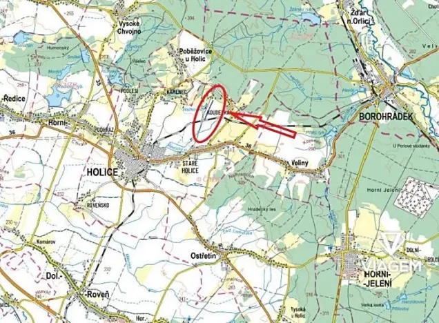 Prodej podílu pole, Holice, 1845 m2