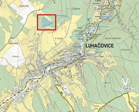 Prodej podílu pole, Luhačovice, 5218 m2