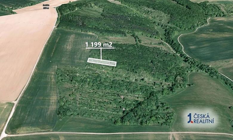 Prodej pole, Hradčovice, 1199 m2