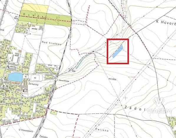 Prodej podílu pole, Veleň, 1530 m2