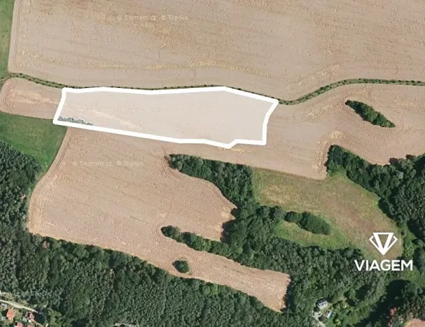 Prodej podílu pole, Struhařov, 4772 m2