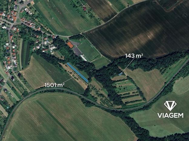 Prodej pole, Loukov, 1644 m2