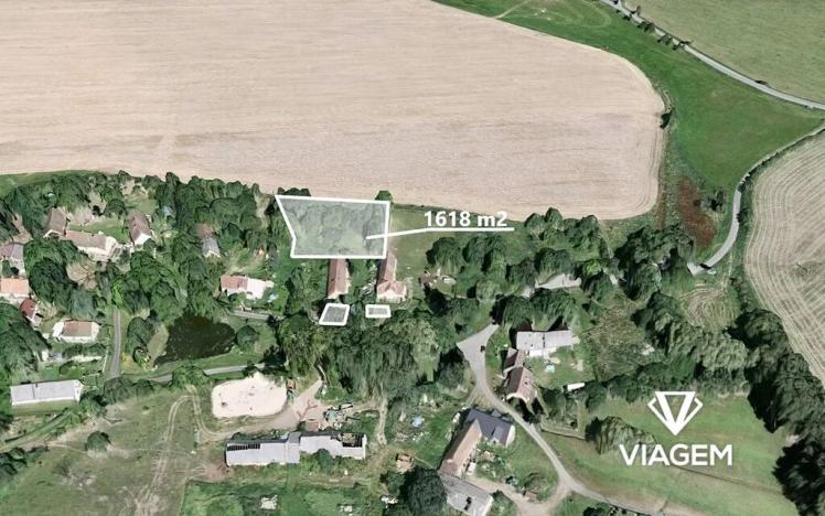 Prodej podílu zahrady, Černošín, 809 m2