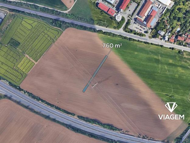 Prodej pole, Brno, 760 m2