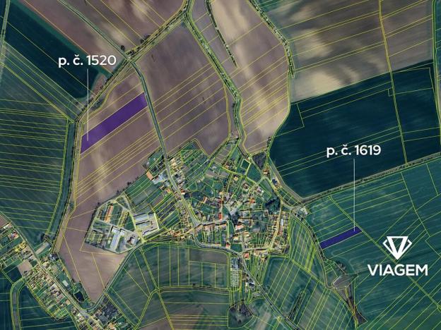 Prodej podílu pole, Pavlovice u Kojetína, 311 m2