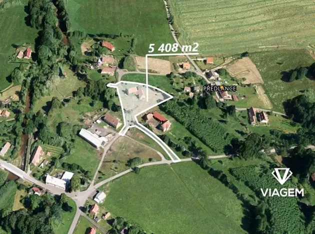 Prodej pozemku pro bydlení, Višňová, 5408 m2