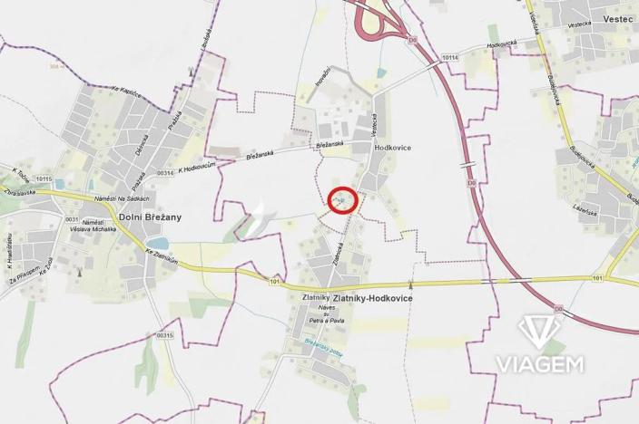 Prodej pozemku pro bydlení, Zlatníky-Hodkovice, 472 m2
