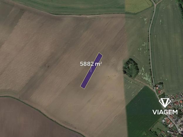 Prodej podílu pole, Smidary, 980 m2