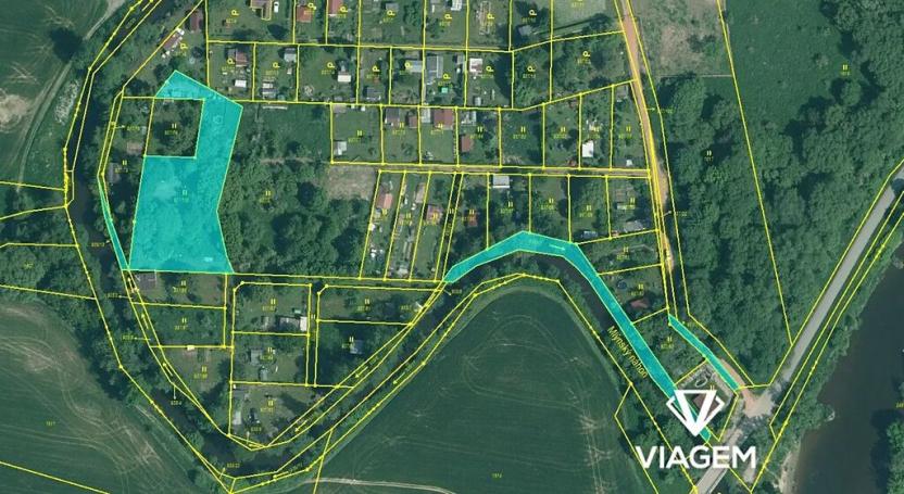 Prodej podílu zahrady, Litvínovice, 505 m2