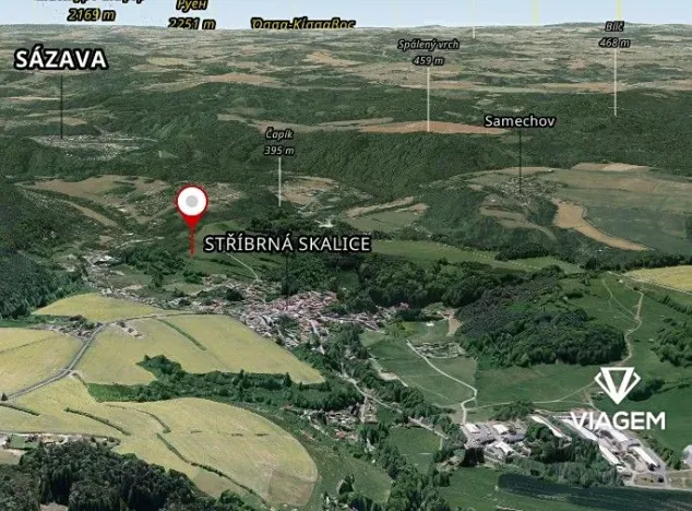 Prodej pole, Stříbrná Skalice, 3492 m2