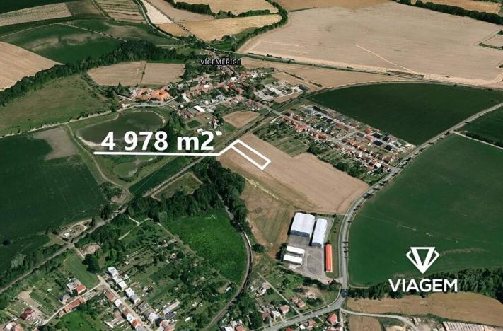 Prodej pozemku pro bydlení, Víceměřice, 4978 m2