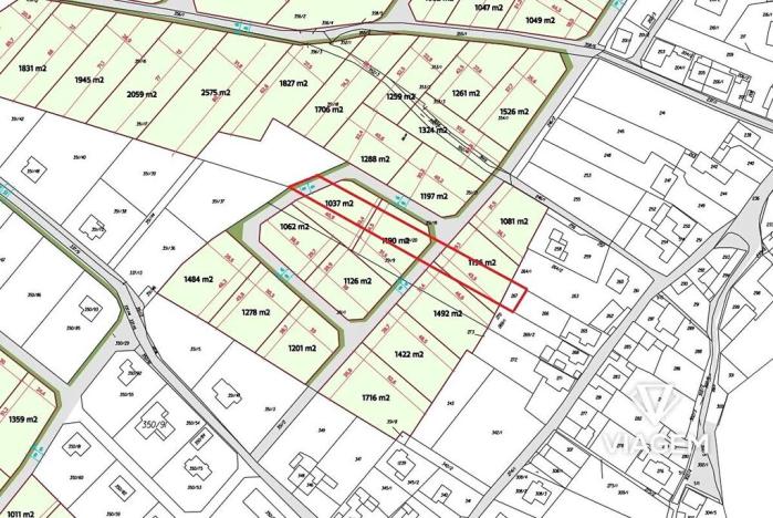 Prodej pozemku pro bydlení, Podlesí, 1953 m2
