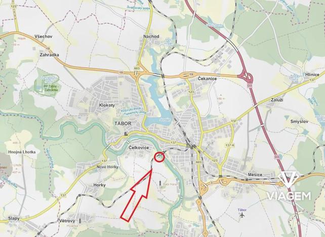 Prodej podílu zahrady, Tábor, 425 m2