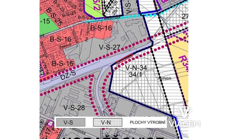 Prodej komerčního pozemku, Horažďovice, 1046 m2