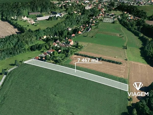 Prodej podílu pole, Vilémov, 622 m2