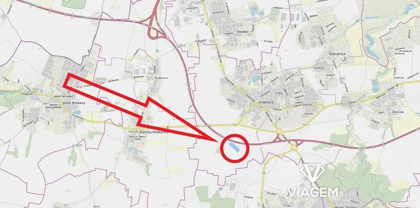 Prodej pole, Jesenice, 16511 m2