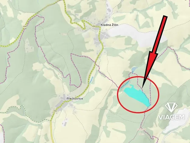 Prodej podílu lesa, Bojkovice, 647 m2