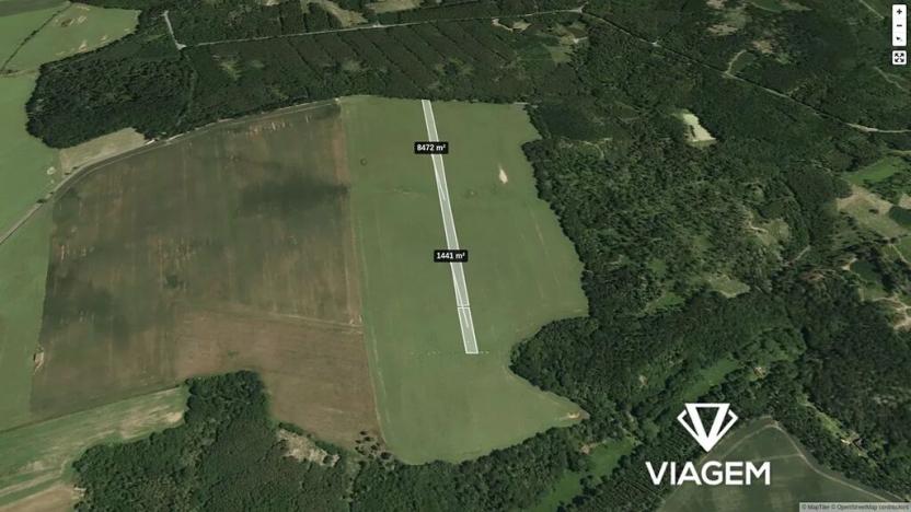 Prodej podílu pole, Hostim, 1101 m2